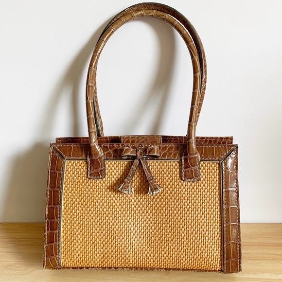Liz Claiborne Handbags - Vintage Liz Claiborne Handbag Shoulder Bag Faux Leather